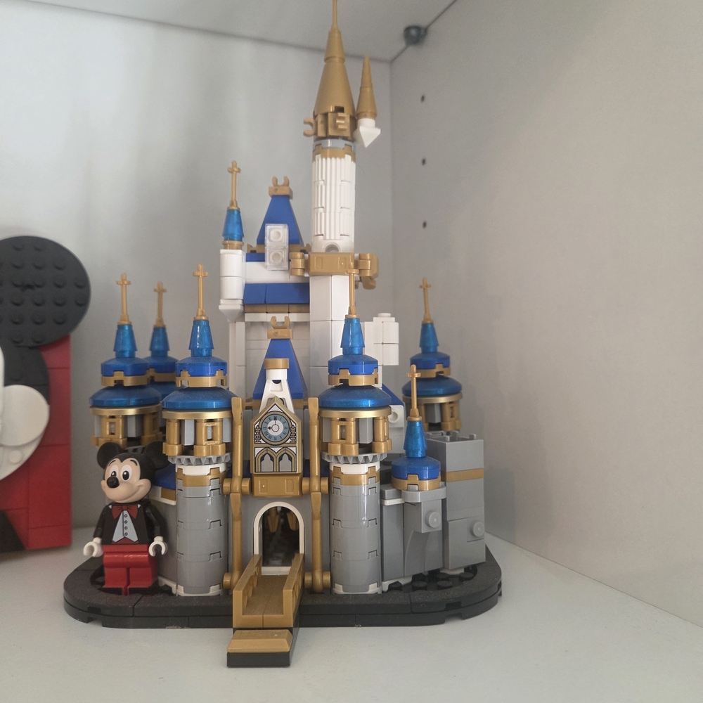 Disney Magical Castle Building Set - Blue and Gold